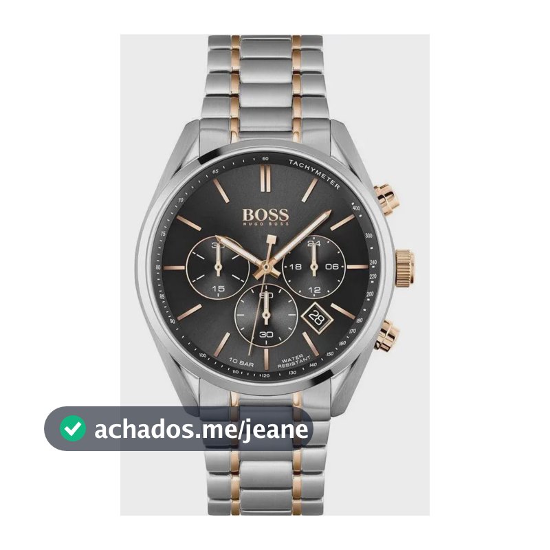 Relógio Masculino Em Ouro Hb1513819 Exchange N
