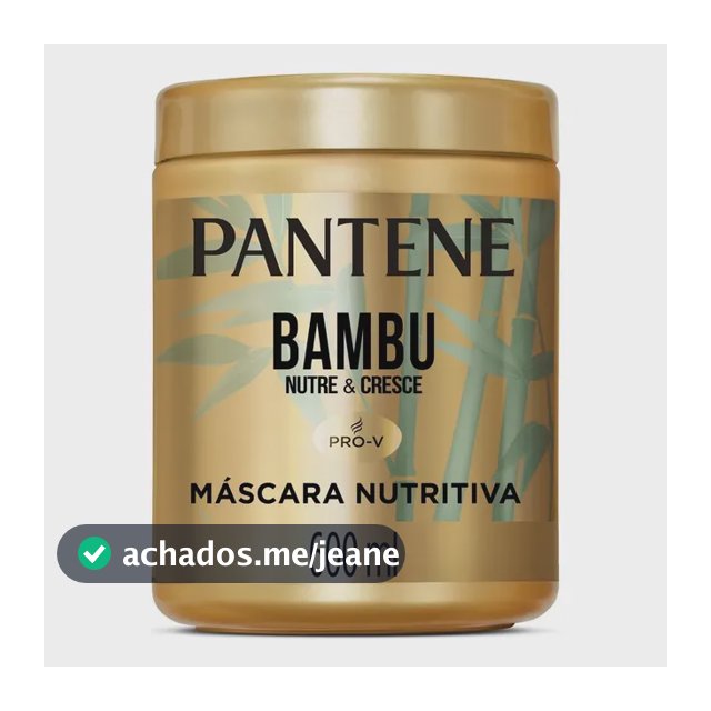 Máscara Nutritiva Pantene Pro-V Bambu Nutre & Cresce 600 ml