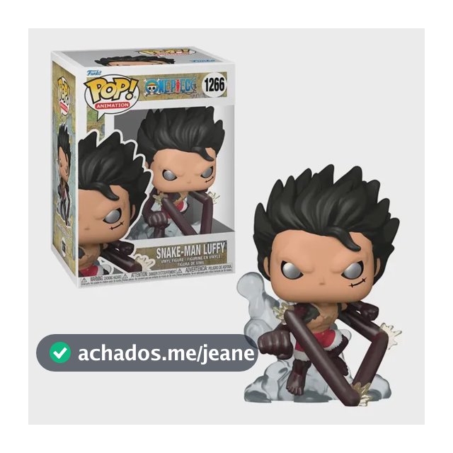 Boneco Funko Pop! One Piece - Luffy Snake Man