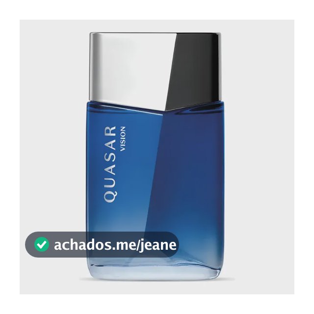 Eau de Cologne Quasar Vision O Boticário 100ml Vegano Cruelty Free