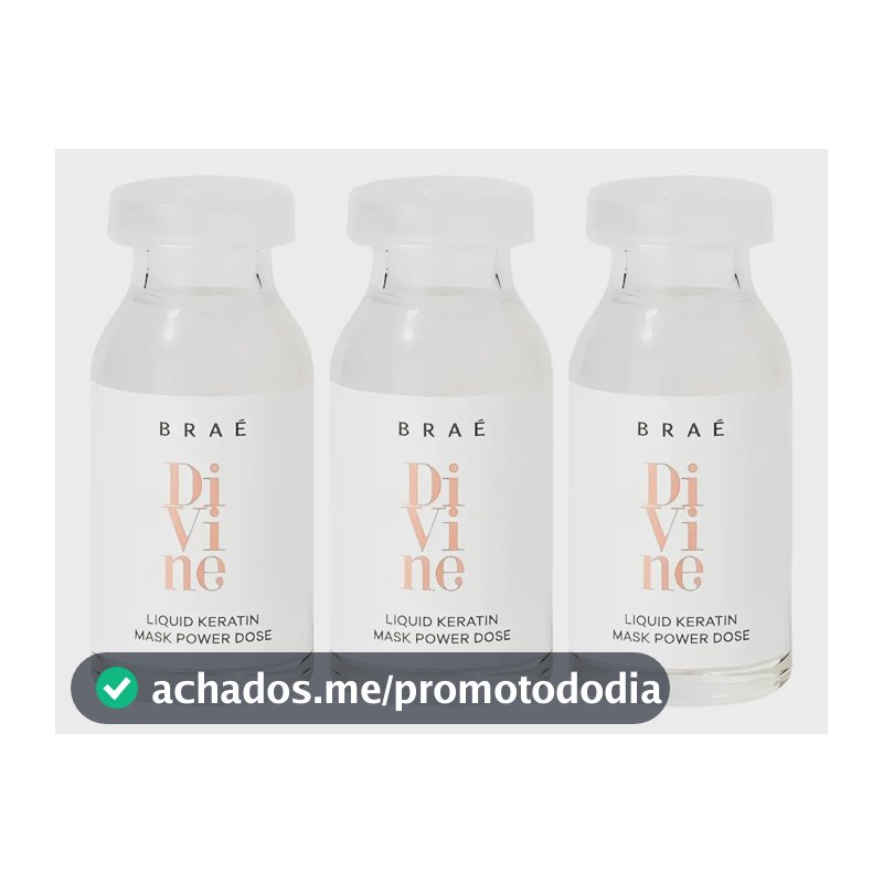 Braé Divine Kit Com 3 Ampolas 13ml