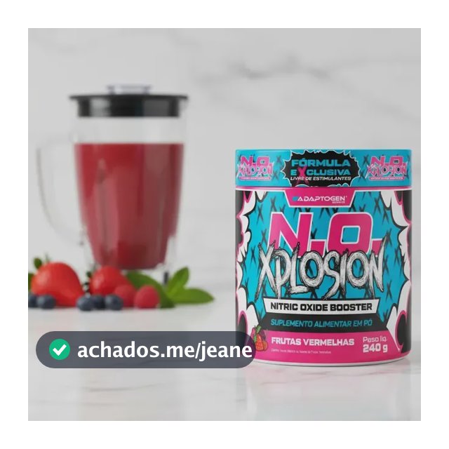Aminoácido N.o Xplosion C/240g - Adaptogen Frutas Vermelhas