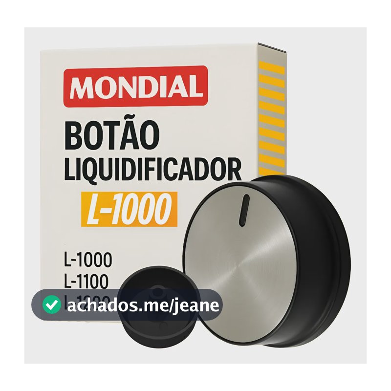 Botão Do Liquidificador Mondial Modelo L1200 L1000 L1100