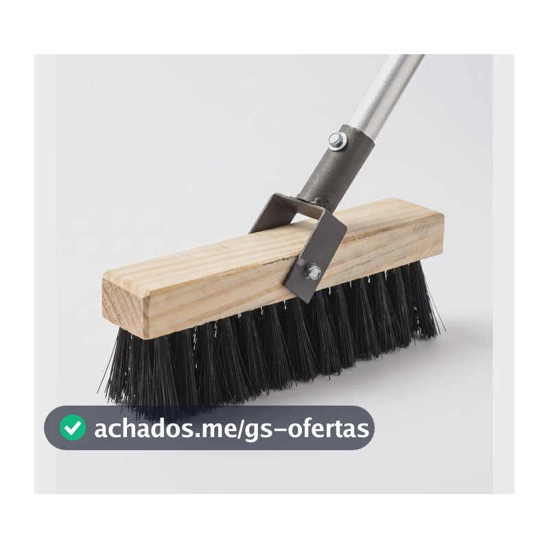 Vassoura Para Linha De Quadra Tênis Saibro Cabo Articulado