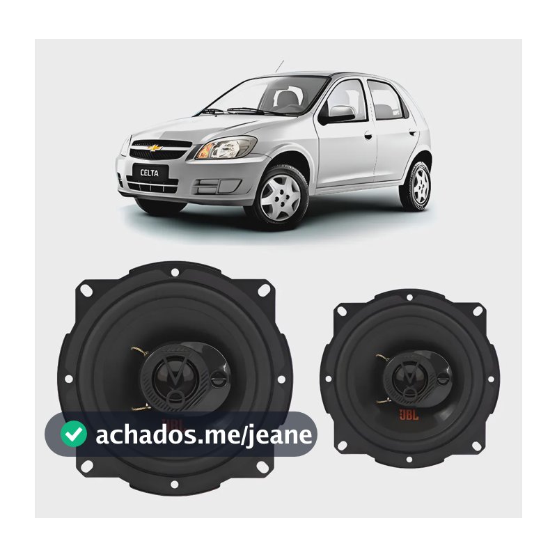 Alto Falante Celta 2 Portas Jbl 5 Polegadas Triaxial  Preto