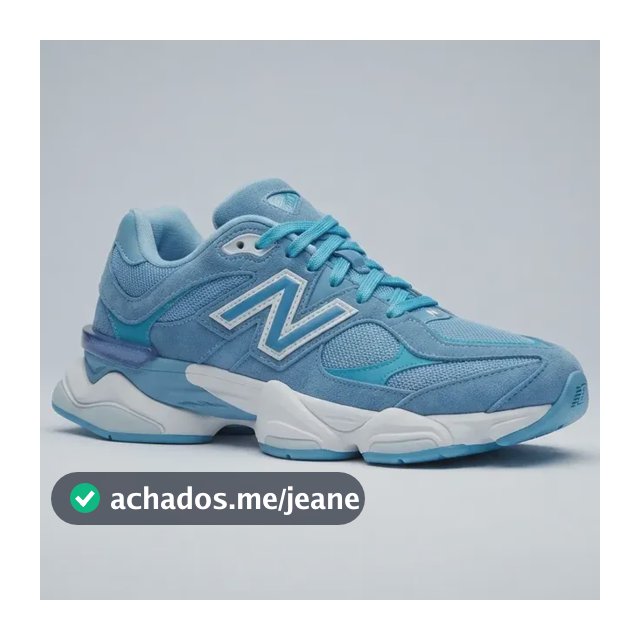 Tênis New Running 9060 Azul Academia Confortavel Promocional