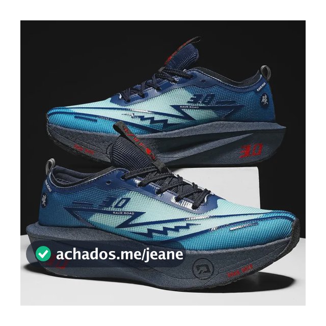 Tênis 3.0 Corrida Placa Carbono Amortecido Leve Respirável Azul-escuro China42(brasil40)