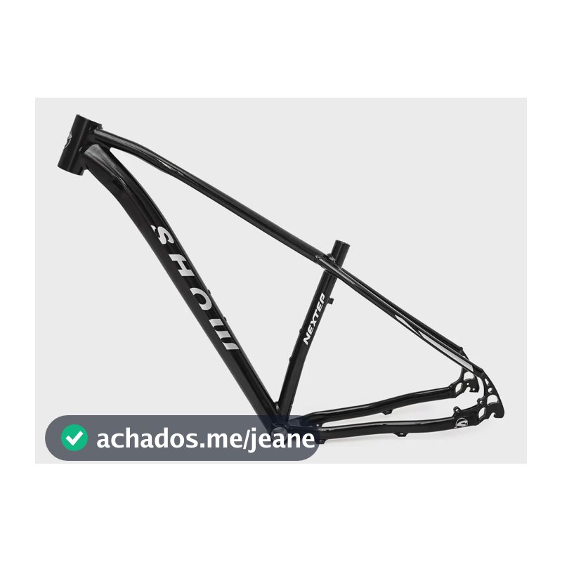 Quadro Aro 29 Em Alumínio - Show Nextep, Mtb, Varias Cores Preto M/17 M-17