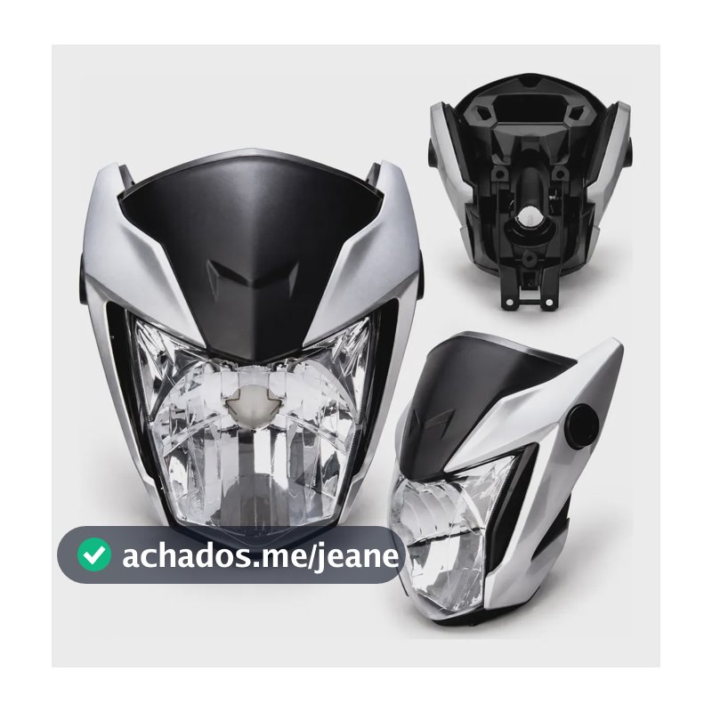 Kit Frente Completa Aranha Honda Titan 160 2022 A 2024 Prata Force