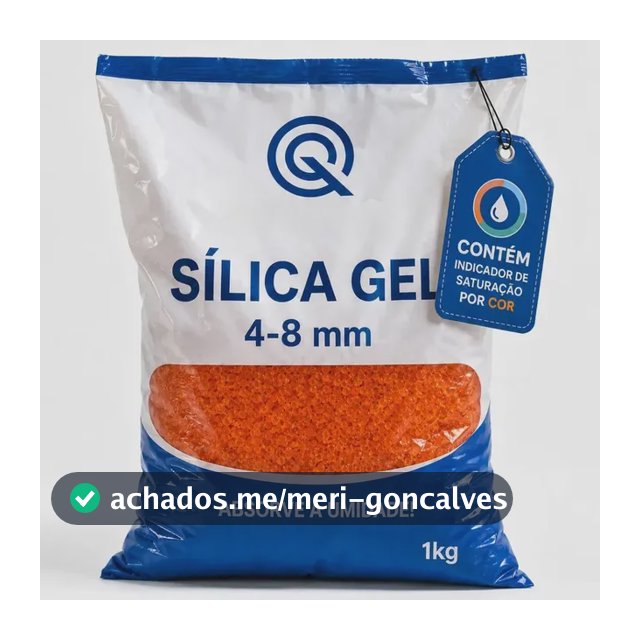 Silica em Gel Laranja 4 8 Milimetros Desumidificante Dessecante Flores Enfeite Filamento 3D Armarios Gavetas Com Indicador de Saturação Valin Brasil