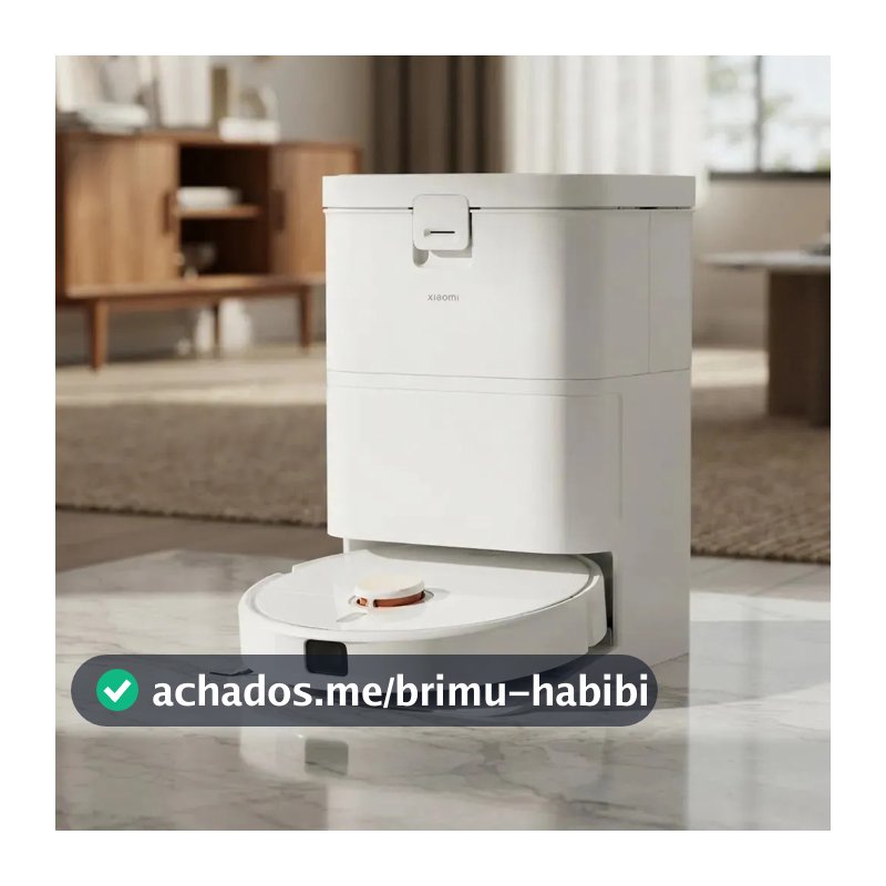 Aspirador Robô Xiaomi Robot Vacuum H50 com Mapeamento Inteligente e Wi-Fi