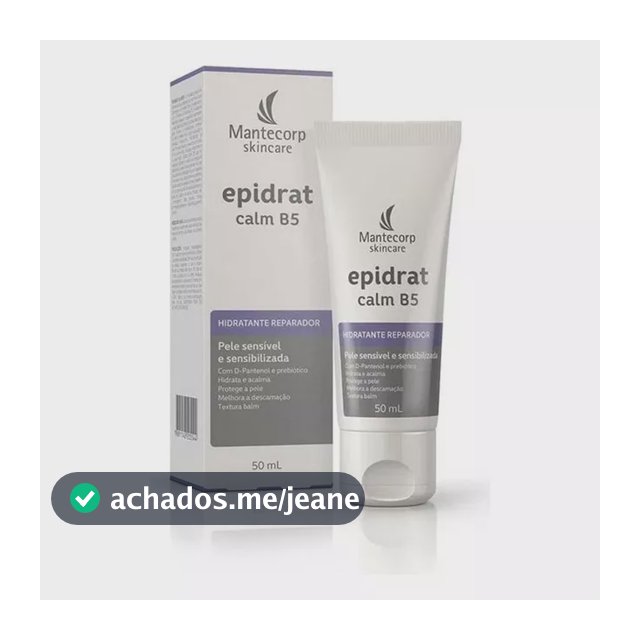 Hidratante Facial Epidrat Calm B5 Para Pele Sensível 50ml Mantecorp