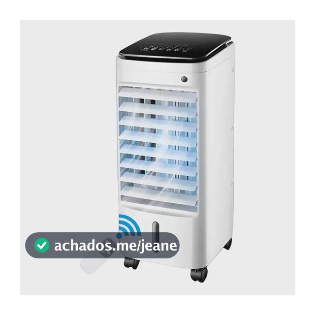 Climatizador De Ar 4 Em 1 Umidificador Portátil 110v Gelado