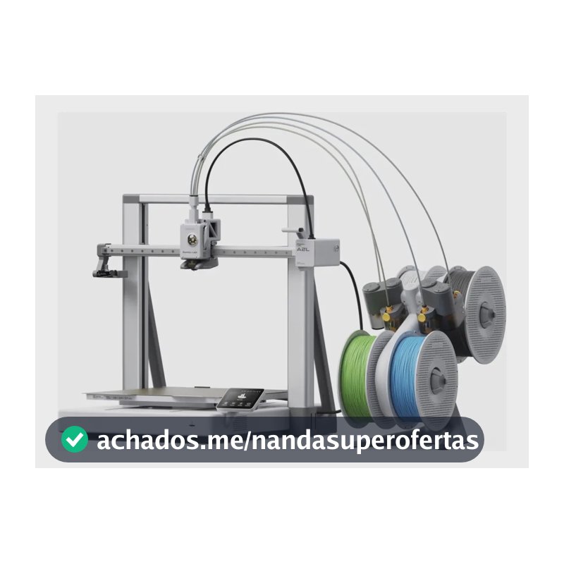 Impressora Bambu Lab A2l Combo Com Ams Lite Cinza