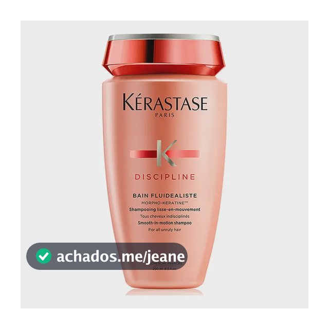 Shampoo de Queratina Kérastase Discipline 250ml