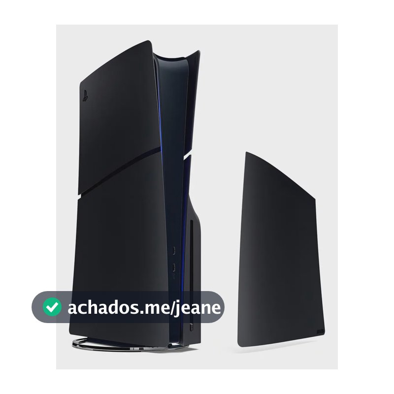 Tampas do console PlayStation 5 PS5 SLIM Midnight Black
