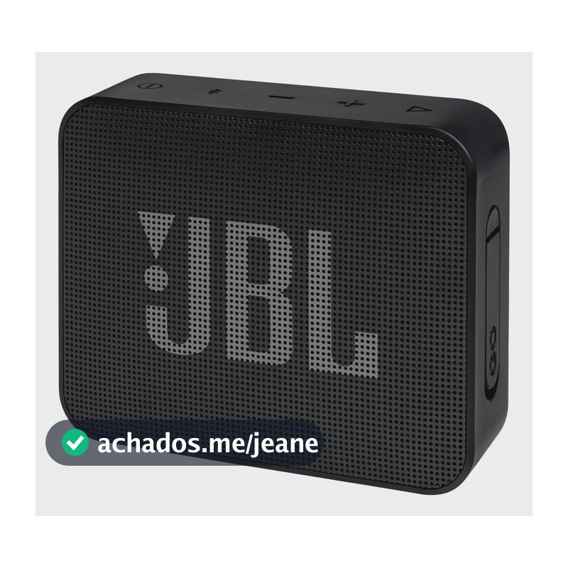 Caixa De Som Bluetooth Jbl Go Essential A Prova D'água Cor P Preto