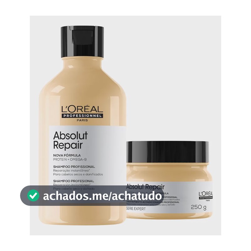 Kit L'oréal Professionnel Absolut Repair Shampoo + Mask