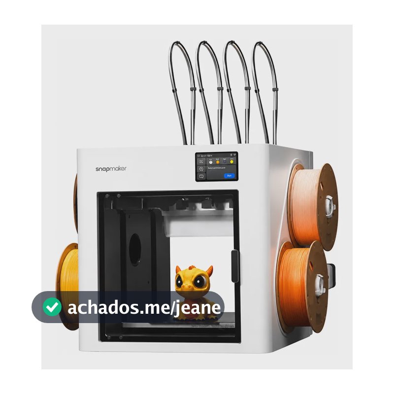 Impressora 3d Snapmaker U1 C/nf E Garantia. 127/220v Branco