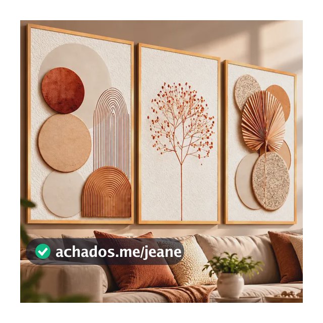 Quadro Decorativo Abstrato Geométrico Ecom Quadros Carvalho Infinite