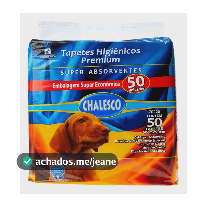 Tapete Chalesco 50 Unidades