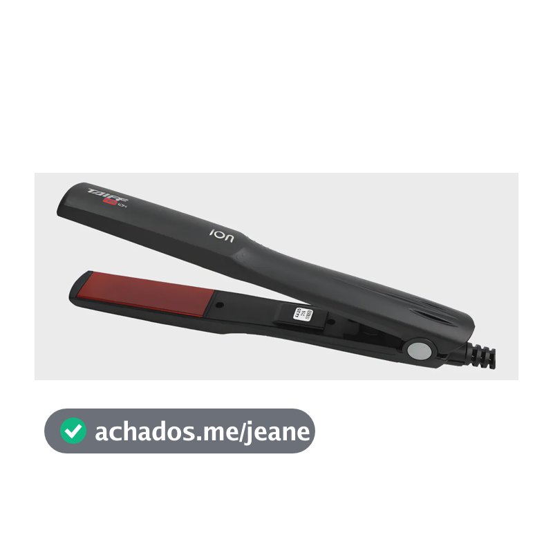 Chapinha Prancha De Cabelo Taiff 200°c Red Íon