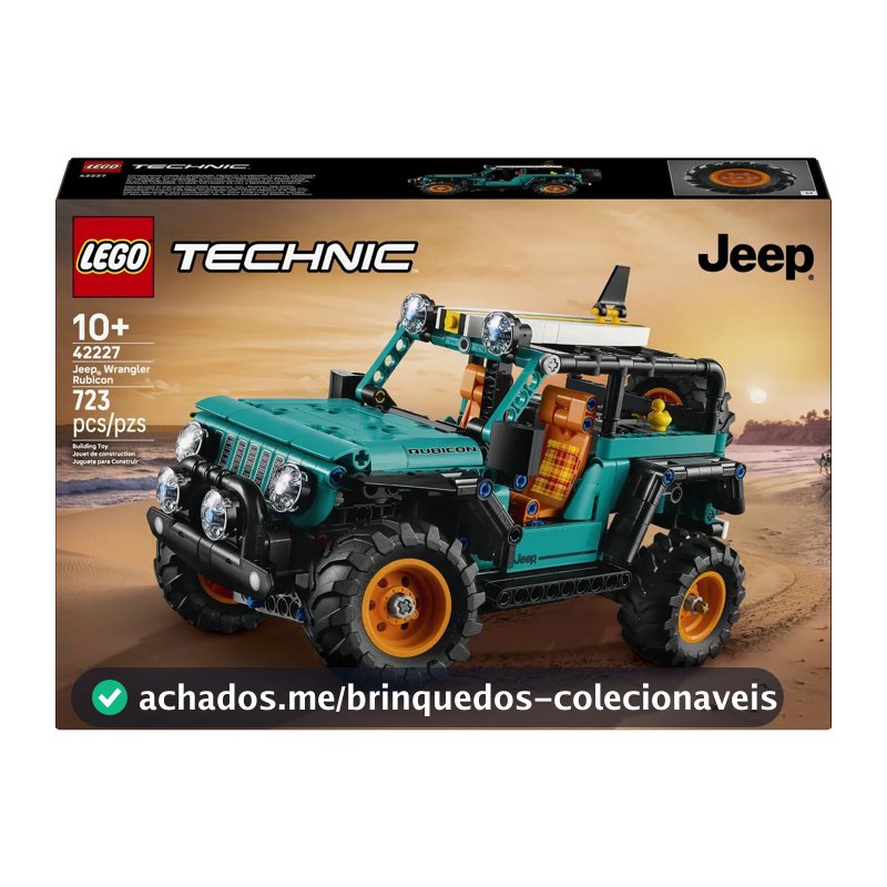 Kit LEGO® Technic Suv Jeep® Wrangler Rubicon 42227