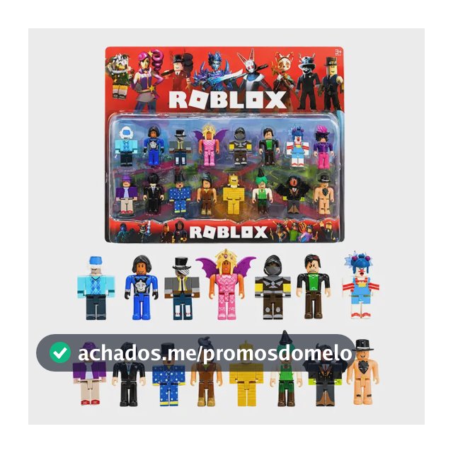 Kit 16 Bonecos Roblox Articulado Brinquedo Personagens