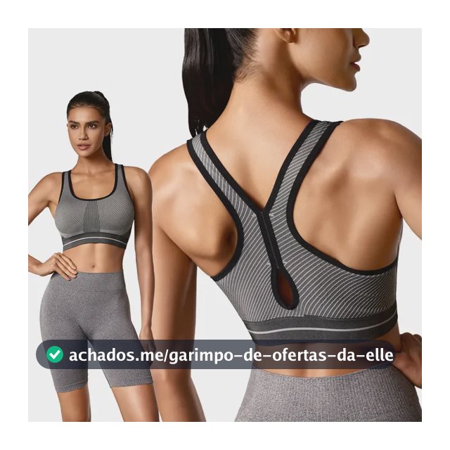 Kit 2 Top De Academia Feminina Forte Apoio Bojo Removíveis