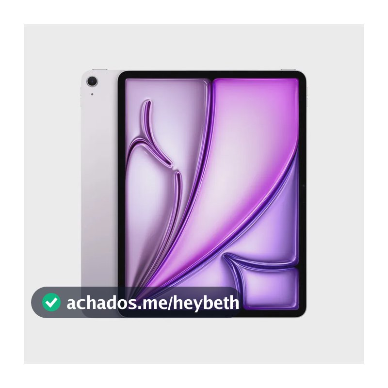 iPad Air de 11 polegadas Wi‑Fi 512 GB – Roxo - Distribuidor Autorizado
