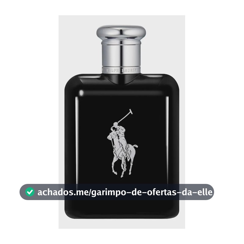 Perfume Masculino Eau de Toilette Ralph Lauren Polo Black 125 ml