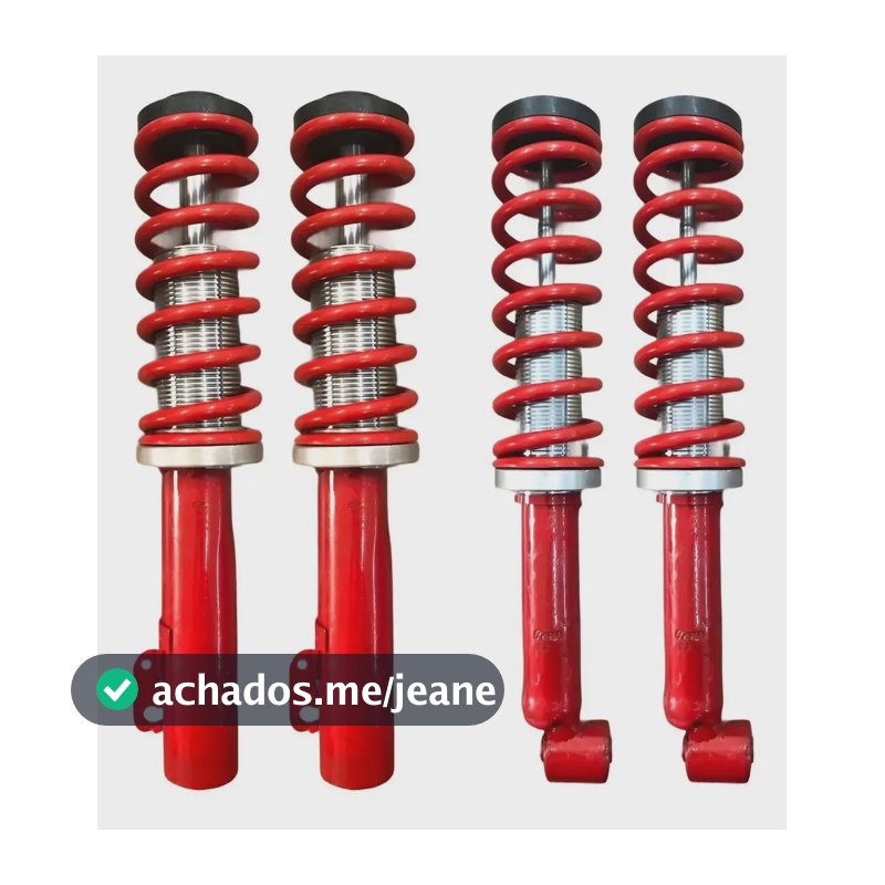 Kit Suspensão Rosca Slim - Gol G5 G6 G7 G8 Completa