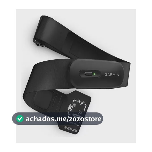 Cinta Cardíaca Peitoral Garmin Hrm 200 Preto P/S