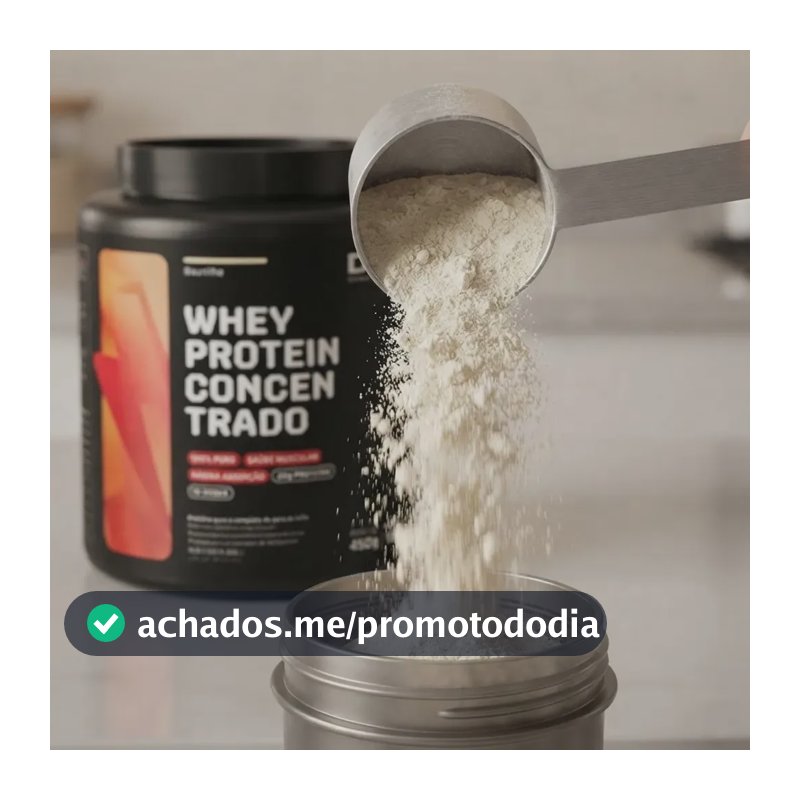 WHEY Protein Concentrado Dux em pó sabor Baunilha x 450g