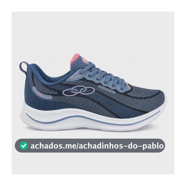 Tênis Olympikus Apolis Feminino Esportivo Casual para Caminhada