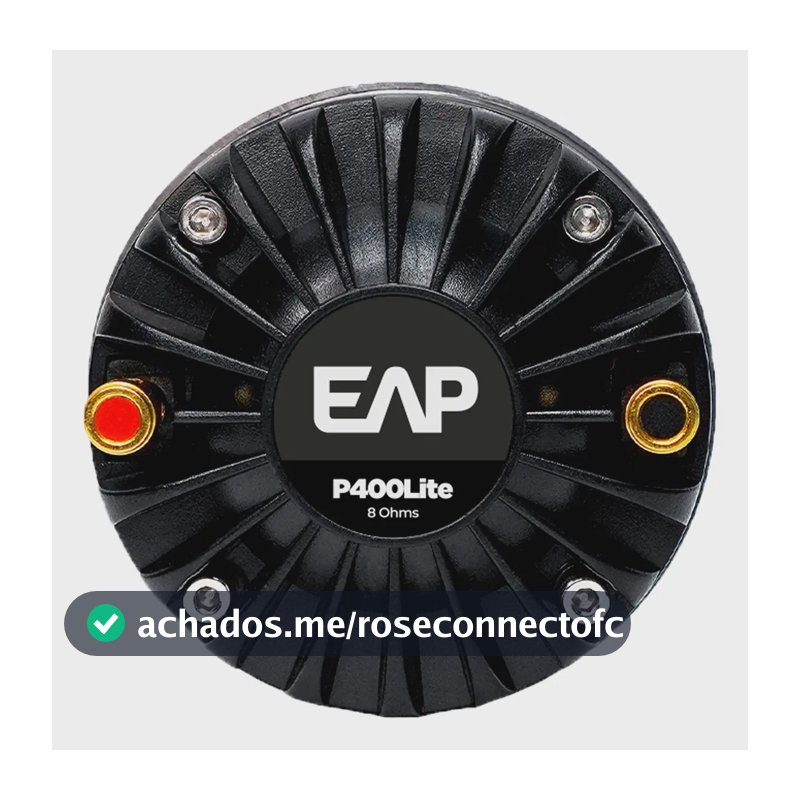 Driver Eap P400 Lite 8 Ohms Ti Drive Estranho Som Automotivo