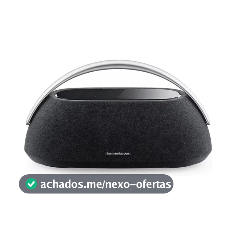 Caixa de Som Portátil Bluetooth Harman Kardon Go Play 3 160W Preto