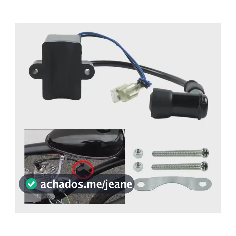 Bobina + Cdi + Vela Kxt Bicicleta Motorizada 80cc