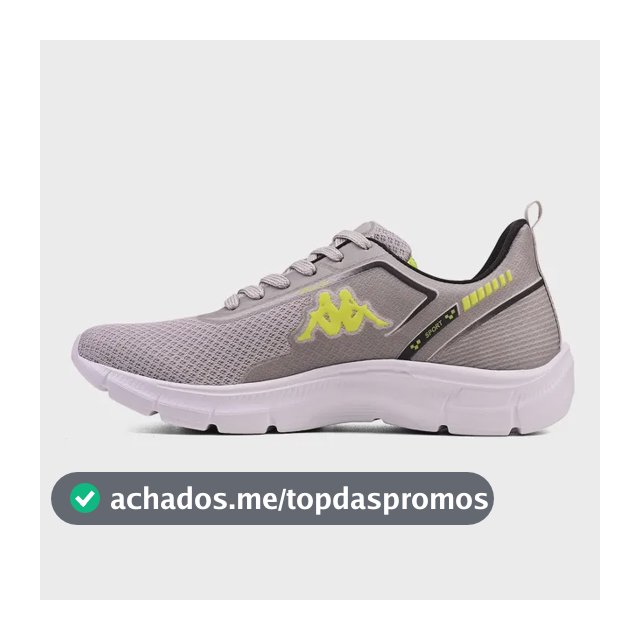 Tênis Kappa Run 200 Original Caminhada Academia