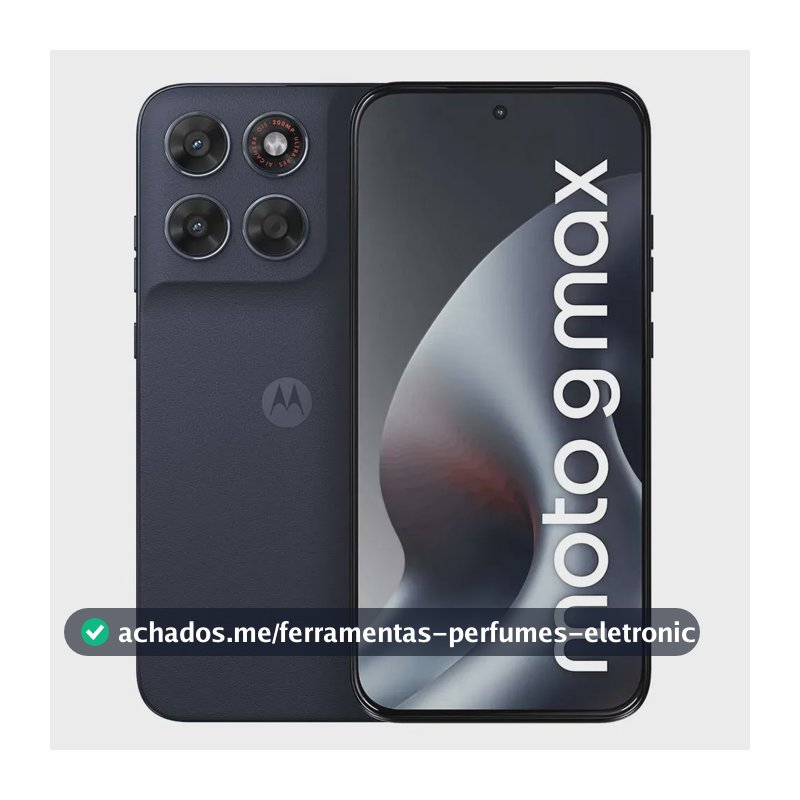 Smartphone Motorola Moto G Max 5g - 256gb 8gb Ram + 16gb Ram Boost, Câmera 200mp, Ois, Tela 1.5k Extreme Amoled 120hz, Ip68 E Ip69 - Grafite