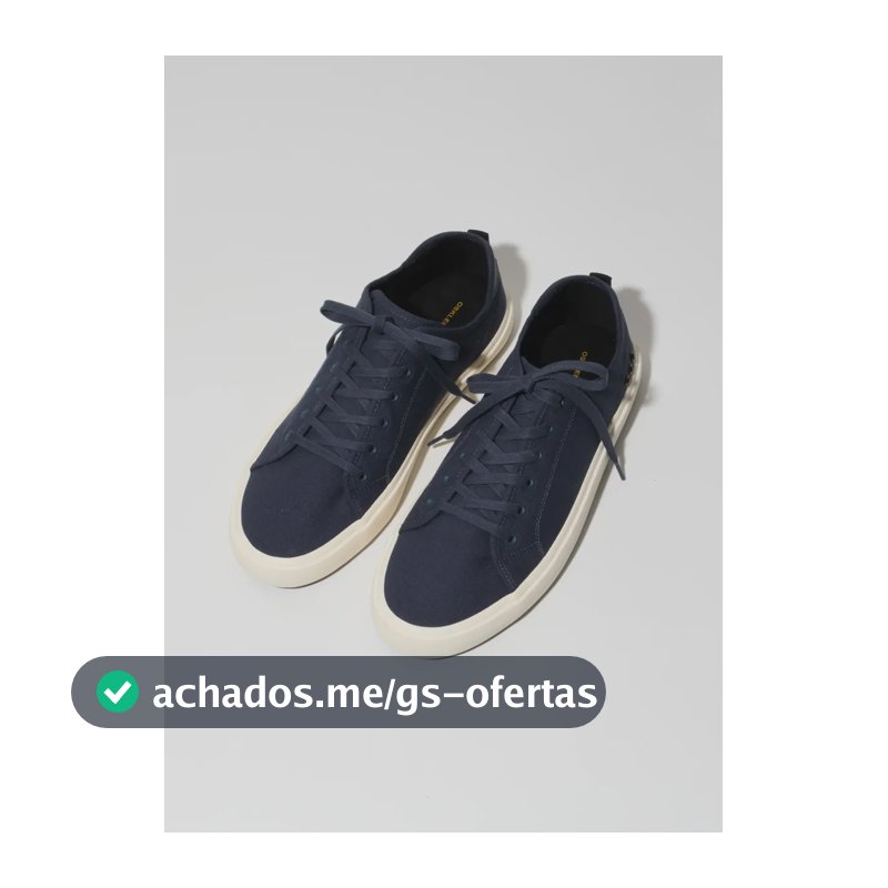 Tênis Masculino Drift Osklen Marinho Liso 43 Br