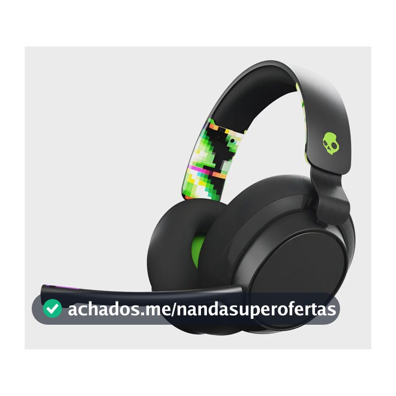 Fones De Ouvido Skullcandy Slyr Gaming Verde Multiplataforma Verde