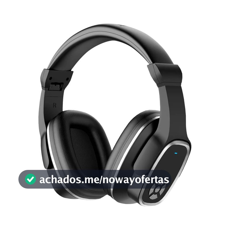 Fone De Ouvido Sem Fio Com Rádio Fm E Função Caixa De Som E Microfone Over-ear Fone Gamer Headset Bluetooth Cor Preto Basike Ba-fon6667