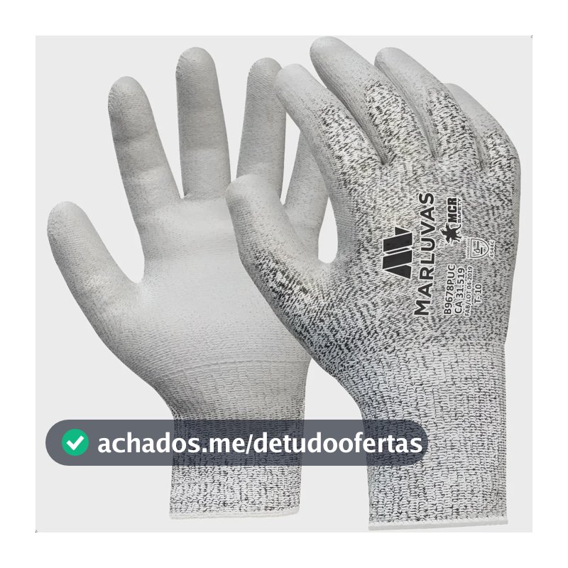 Luva Epi Anti Corte Emborrachada Resistência Nível 5
