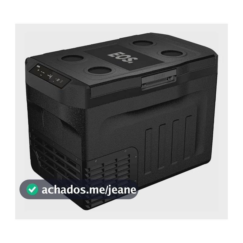 Freezer/geladeira Portátil Eos 20l Quadrivolt Preto Efc21 Preto Quadrivolt - 110v / 220v Ou 12v / 24v