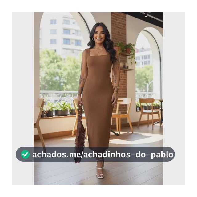 Vestido Longo Casual Festa Alça Grossa Fenda Moda Elegante