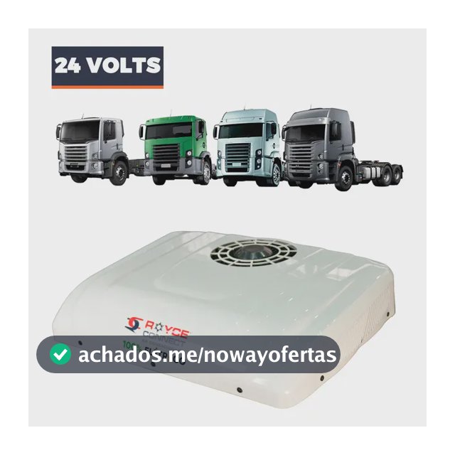 Ar Condicionado Elétrico De Teto Caminhão 24v (inverter)