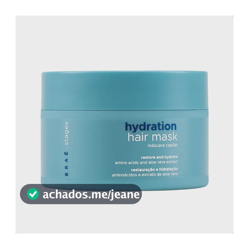Máscara De Hidratação Braé Stages Hydration 200g