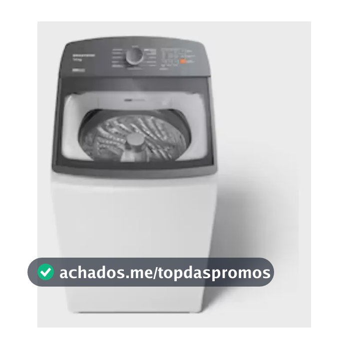 Máquina De Lavar Bwf14ab 14kg Smart Sensor Ciclo Brastemp - Branco