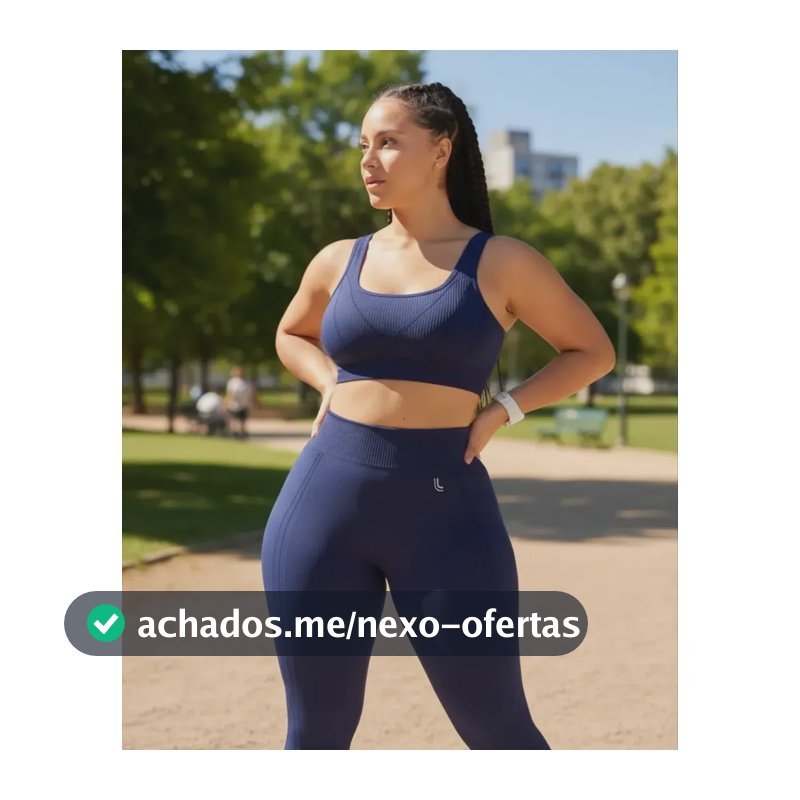 Conjuntos Fitness Calça+top Lupo Premium Marinho Calça/top M